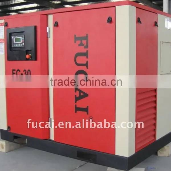 22kw 30hp Double Screw Air Cooled Air Compressor Made in China photo-2