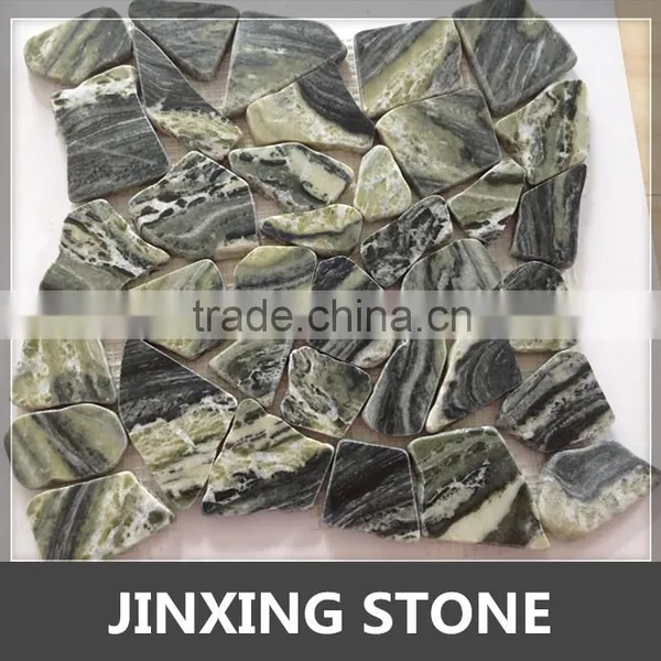 Natural Stone Mosiac Green Striped Stone