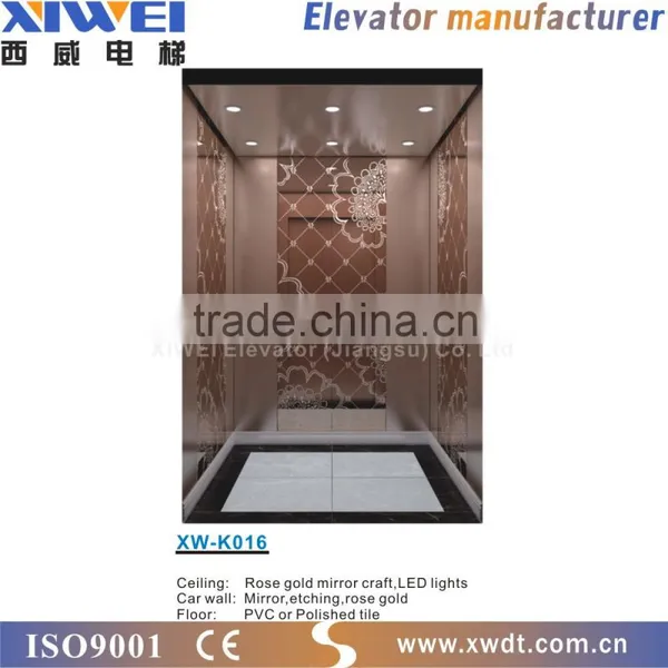 High Quality Famous Brand XIWEI Villa And Home Lift Elevator photo-4