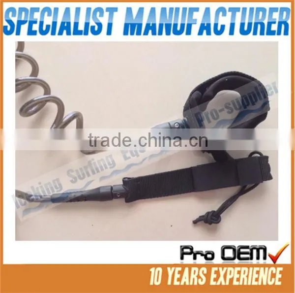 Bigger Strap Adjustable Ankle Cuff Custom High Durability Pro Surfboard Leash/Professional OME Surfing Leash photo-2
