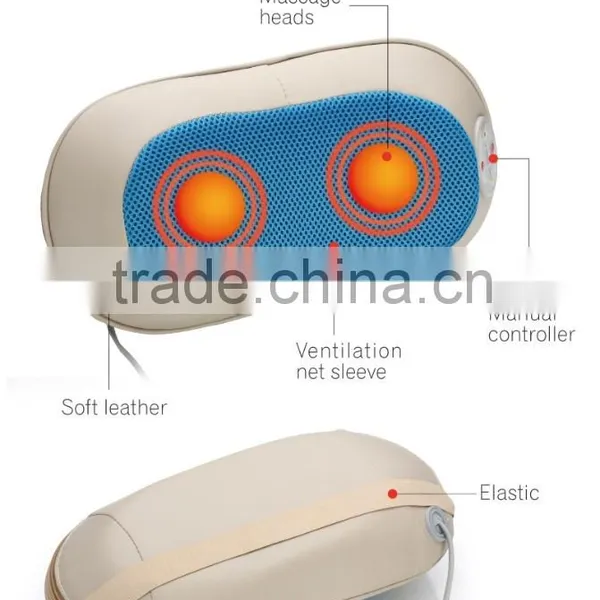 Rechargeable Fashion Body Massager. Personal Electric Massage Pillow C37-MP002 photo-2