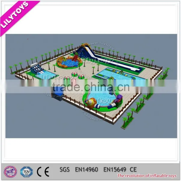 Water Park Equipment, Portable Water Park, Water Park Inflatable photo-3