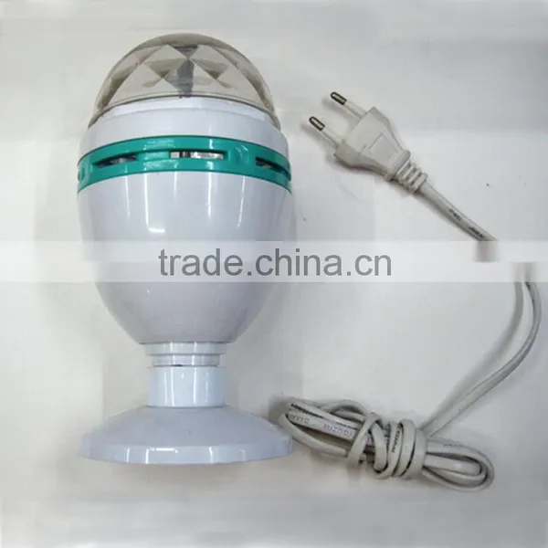 Commercial lighting plastic LED Party stage bulb with plug