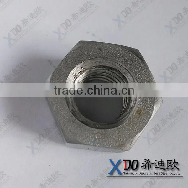 Inconel601 High Strength Hardware Fastener Din Standard Stainless Steel Hexagon Nut Din 934 photo-2