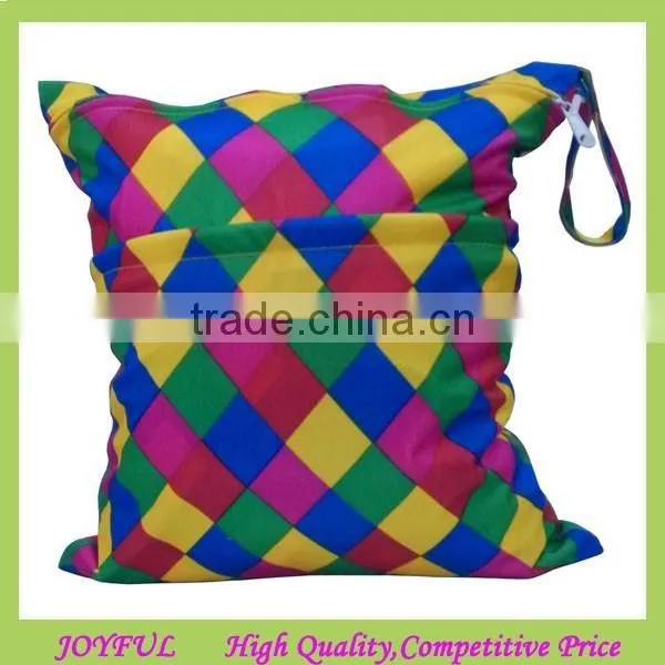 Waterproof Reusable Washable Zipered Diaper Wet Bag