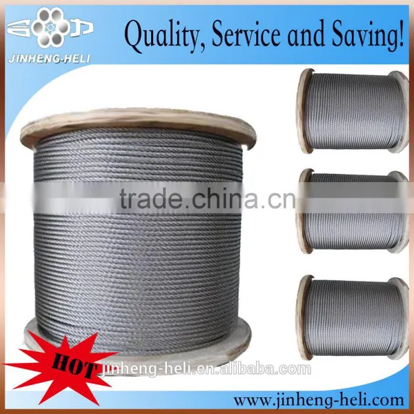 ASTM A475 5/16 Messenger Wire Steel Wire Strand photo-6