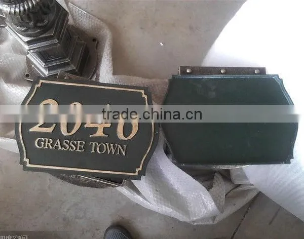Aluminum House Sign For Aparment