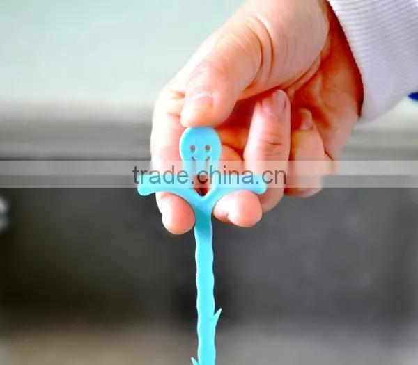 Drain Cleaning Tool DIY Plumbing Dredger Removing Hair Clogs Works on Showers Bathroom Sinks Kitchen Sinks photo-3