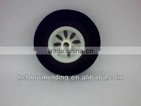 OEM BLOW MOLDING Plastic Toy Wheels Big Plastic Hub Toy Cart Wheel on Sale photo-4