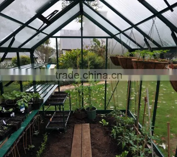 High Performance Aluminium Large Glass Agricultural Greenhouses photo-2