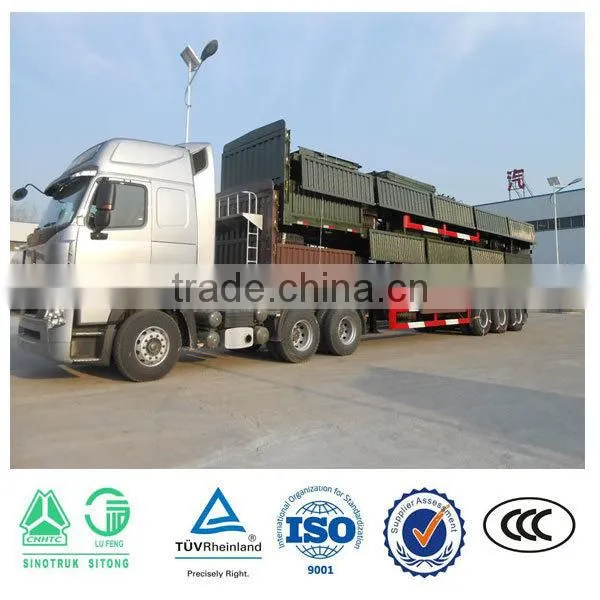 Factory Direct Price 60T Side Wall Cargo Semi Trailers for Sale photo-2