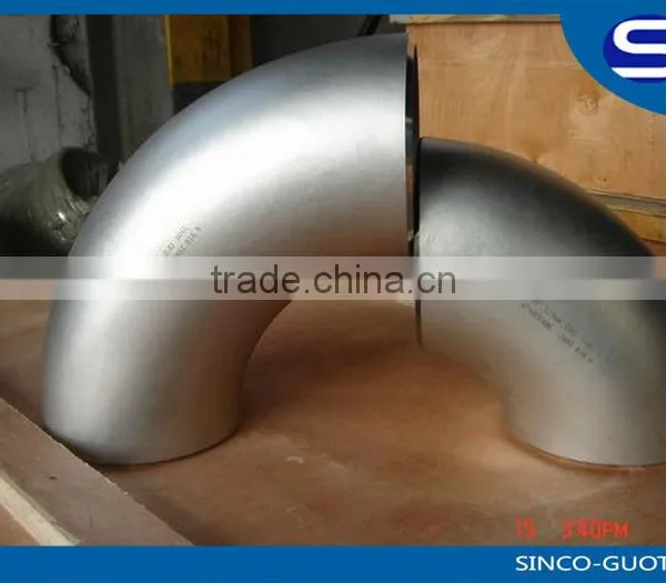 Stainless Steel Pipe Fitting/90 Degree Elbow photo-2