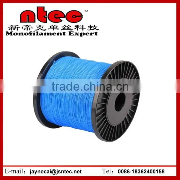 Floating line 0.12mm 15lb PE braided fishing line 4 strand