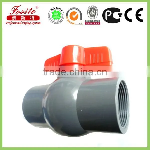 Low Price DIN BS ASTM Pvc Upvc Ball Valve Plastic Ball Valve photo-4