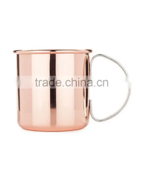 Hammered Copper Beer Mug photo-3