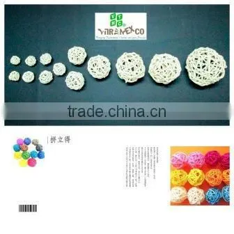 Christmas Rattan Ball Decoration photo-2