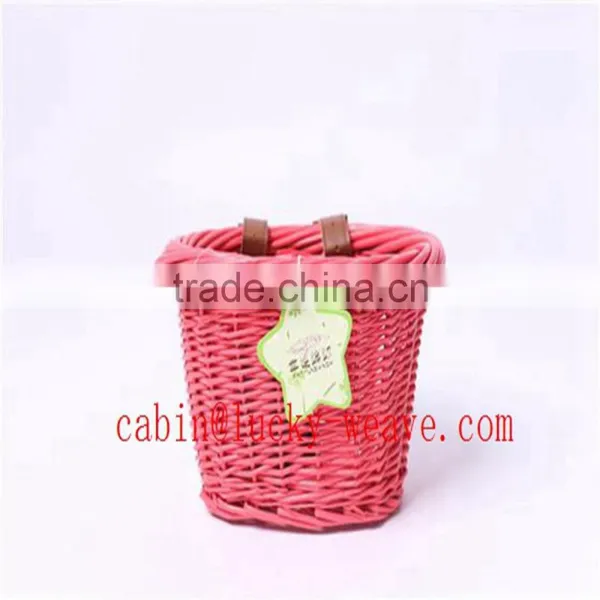 Wholesale Easter Woven Wicker Bike Basket photo-3