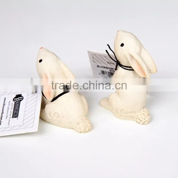 Custom Resin Bunny Figurine Christmas Ornament photo-4