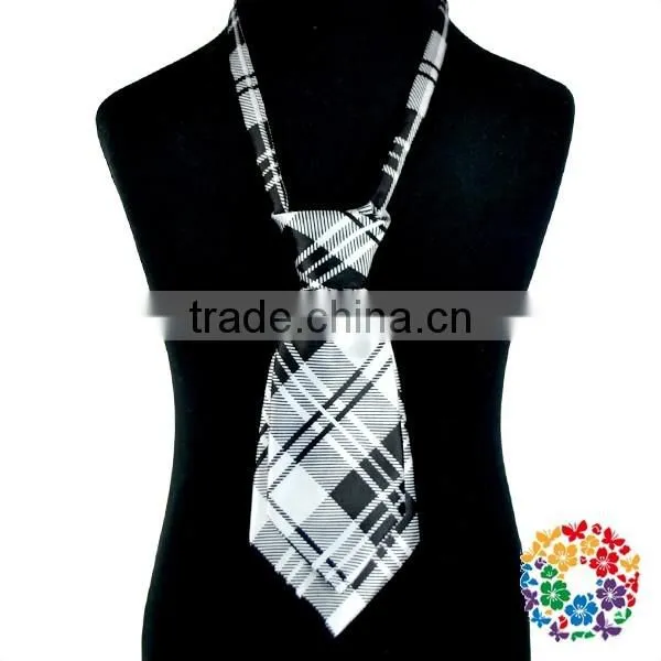 High Quality Fashion Polyester Necktie For Baby Neckwear Tie photo-4