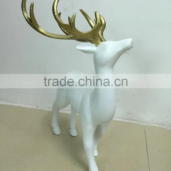 Polyresin Deer Figure Decoration photo-4