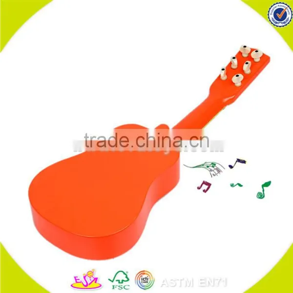 Wholesale Baby Wooden Toy Guitar High Quality Kids Wooden Toy Guitar Cheap Children Wooden Toy Guitar W07H036 photo-3