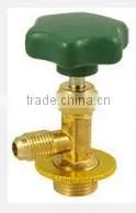 R134a Refrigerant Side Can Tap,brass Can Tap Dispensing Valve 12" ACME for R134a