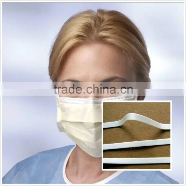 PE Plastic Nose Wire Disposable Mask Use photo-3