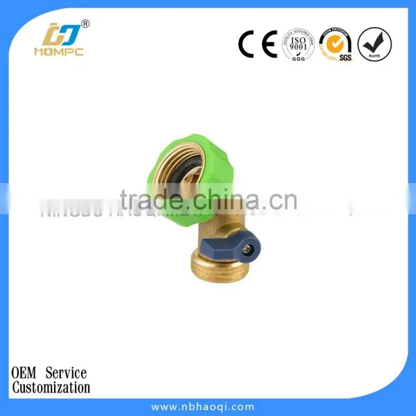 Backyard Garden Brass Single Garden Hose Shut-Off Valve photo-3
