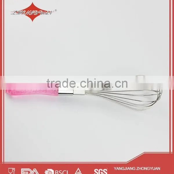 10" Rotating Stainless Steel Wire Manual Egg Beater for 2015 New Product Kitchen Tools photo-3