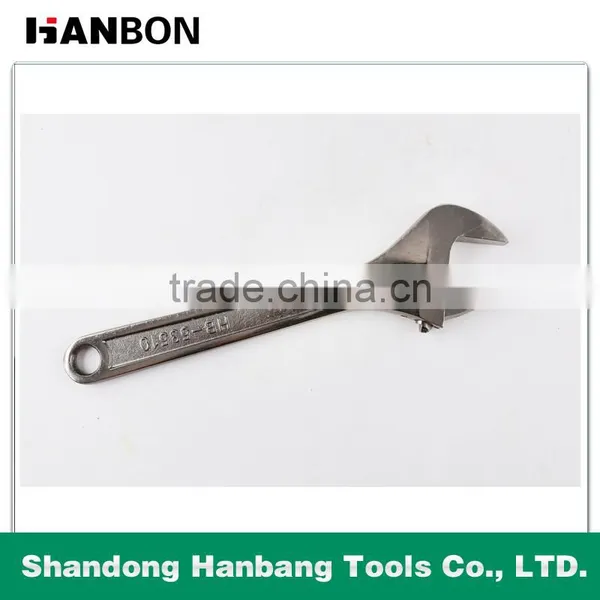 Black Nickel-plated Adjustable Wrench photo-4