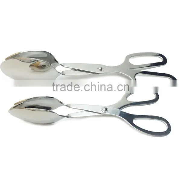 10" Kitchen Tools Stainless Steel Food Tong Salad Tong photo-2