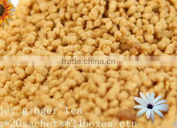 Hot Sales 15g Neutral AIU Packages Instant Honey Ginger Tea Powder photo-2