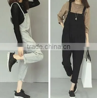 New Overalls Female Trousers/han Edition Show Thin Overalls photo-5