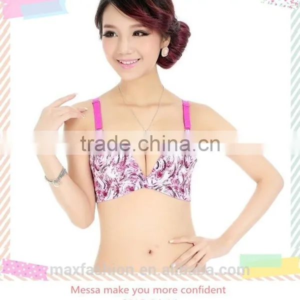 Fashionale Design Hot Sale Woman Sexy Printed Bra photo-2