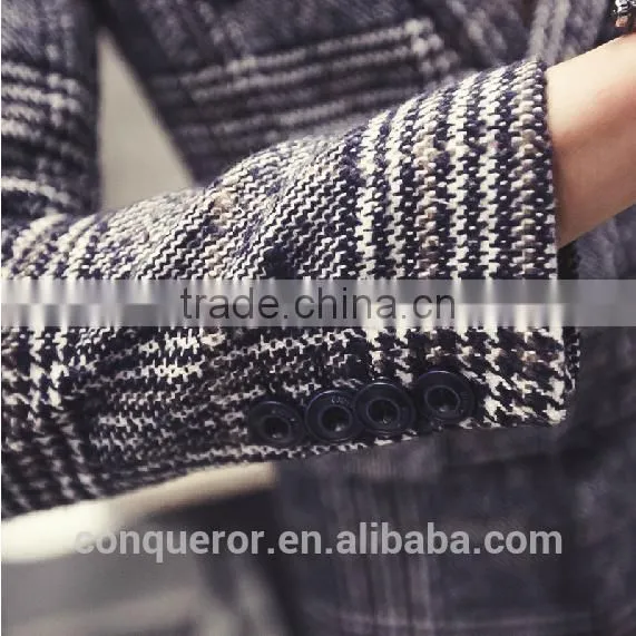 Fashion Wool Autumn Men Overcoat BCL018 photo-2