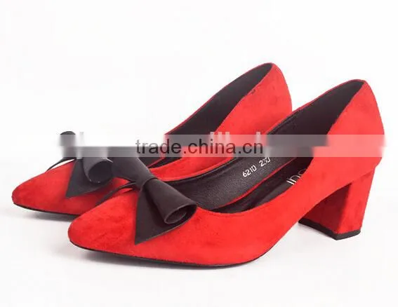 GZY Classics PU Heel Ladies Working Dress Women Shoes 1 Pair photo-2