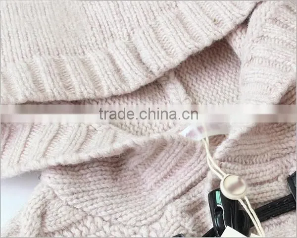 Unisex Baby Hooded Cardigan Knitting Pattern Thick Sweater photo-3