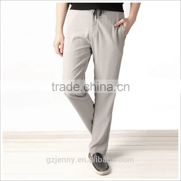 Hot Sale Quick Dry Polyester Jog Trouser Slim Fit Trousers With Drawstring Waist photo-6
