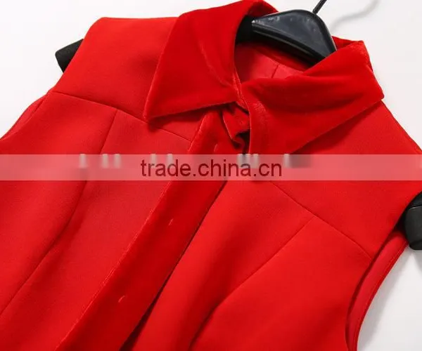 Custom Made Design Lady Casual Princess Dresses/New Model Ladies Western Dress photo-4