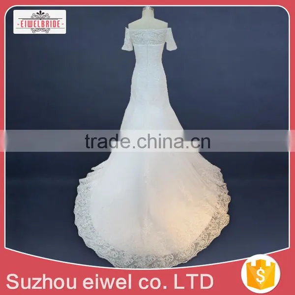 Hot Sexy Sweeteart Beaded Low Back White Wedding Dress photo-2
