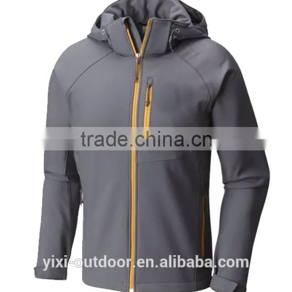 OEM Wholesale Custom Men Winter Coats Hoody Softshell Jacket Men's Coat photo-4