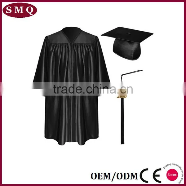Black Children Graduation Gown And Caps photo-3