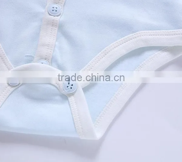 Wholesale Spring Long Sleeves Girls Baby Rompers Cotton Clothing photo-5