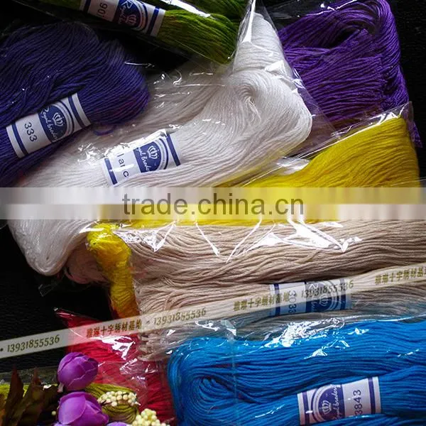 R-thread Cross Stitch Thread Material Manufacturer 100 Meters per Bag photo-6