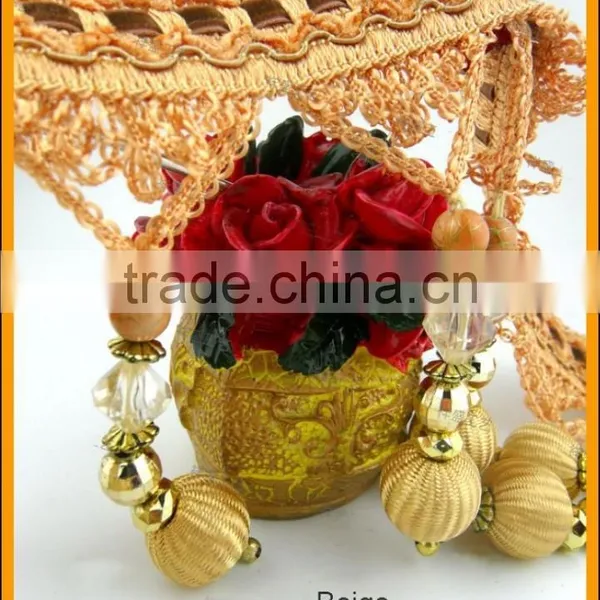 Factory Store High Quality Newest Beaded Fringes for Curtain photo-4