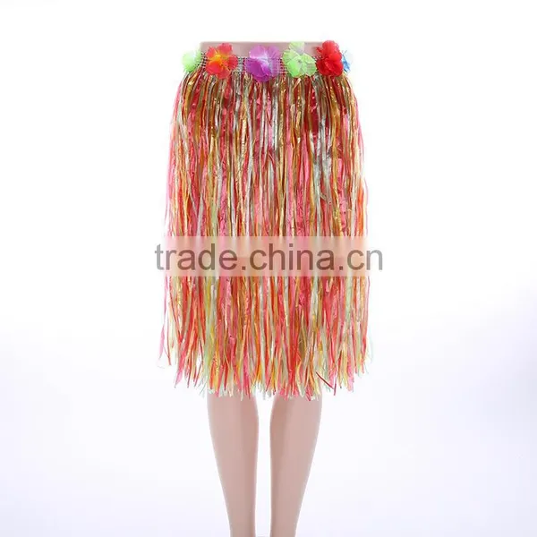 Dancing Costume Hawaiian Party Decorations Hula Dance Skirt For Adult photo-2