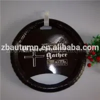 Black Alligator Pattern Steering Wheel Cover