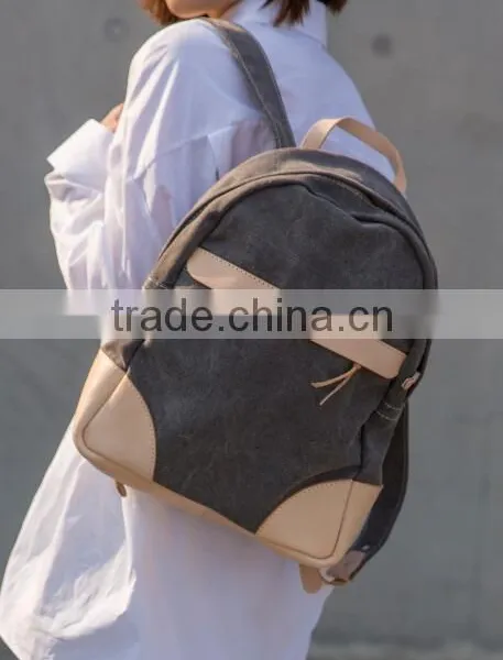 Best Selling Fashionable Canvas Backpack Bag for Wholesale