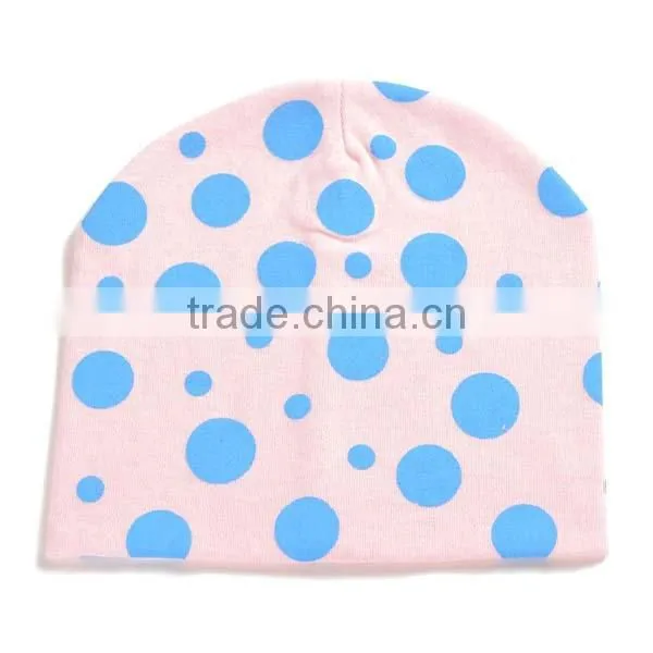 Spring&summer Korea Style 100%cotton Cute Boys&girls Dots Pattern Baby Dress Hats photo-6