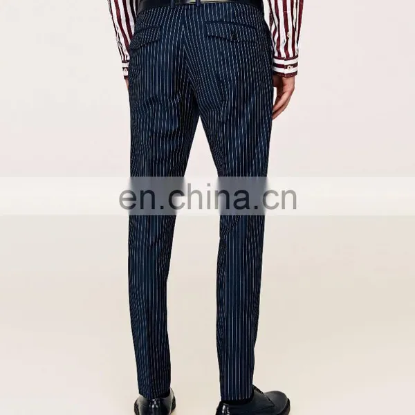 2017 Dongguan Wholesale Custom Slim Fit Suit Trousers For Men photo-2